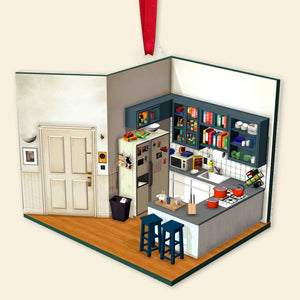 TV Sitcom Fan Acrylic Custom Shape Ornament 04natn221123 - Ornament - GoDuckee