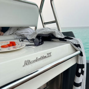 Boat 3D Letters Name Custom Metal Emblems With Double-sided Adhesive Tape - Emblems - GoDuckee