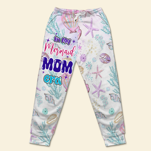 Personalized Gifts For Moms Sweatpants Mermaid Alphabet Letter 03XQLU130225 - Shorts and Pants - GoDuckee