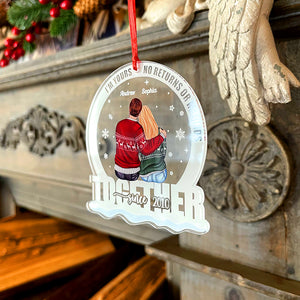I'm Your No Returns Or Refunds Personalized Custom Shape Ornament, Gift For Couple - Ornament - GoDuckee