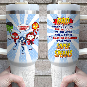 Personalized Gifts For Dad Tumbler 02HTPU280324HA Father's Day - Tumbler Cups - GoDuckee