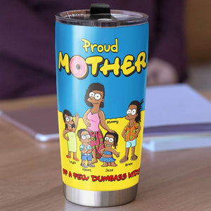 Proud Mother 20oz Tumbler - Personalized Gifts For Mother 01KALU020425PA - Tumbler Cup - GoDuckee