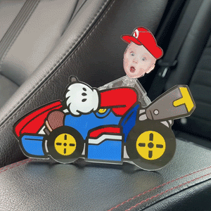 Cute Race Kids Shaking Head Standee - Personalized Custom Photo Gift For Kids 01HUMH030125 - Shaking Head Standee - GoDuckee