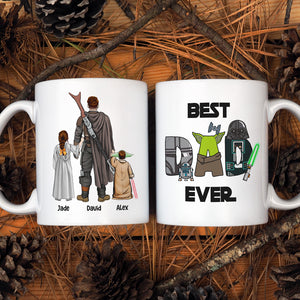 The Best Dad Gift Father's Day 04HUHN240423HH White Mug - Coffee Mug - GoDuckee