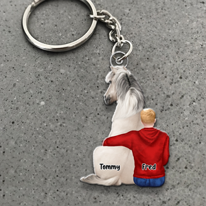 Personalized Gifts For Horse Lovers Keychain 03qhhu171224tm - Keychains - GoDuckee