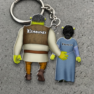 Personalized Gifts For Couple Keychain 01qhhu171224hh - Keychains - GoDuckee