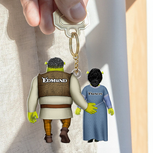 Personalized Gifts For Couple Keychain 01qhhu171224hh - Keychains - GoDuckee