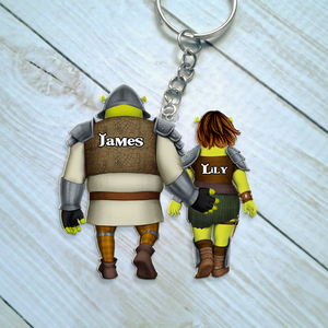 Personalized Gifts For Couple Keychain 01qhhu171224hh - Keychains - GoDuckee