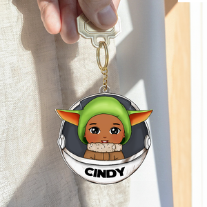 Personalized Gifts For Kid Keychain 011QHHU141224HA - Keychains - GoDuckee