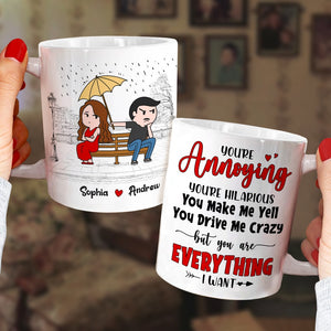 Couple, You Are Everything I Want, Personalized Mug, Gift For Couple - Coffee Mug - GoDuckee