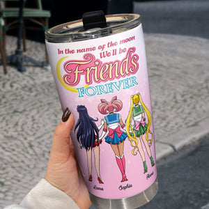 Personalized Gifts For Friends Tumbler We'll Be Friends Forever 05HUTI190224HH - Tumbler Cups - GoDuckee
