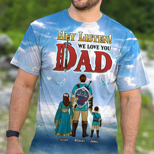 Personalized Gifts For Dad 3D Shirt 01KATI200424HG Father's Day - 3D Shirts - GoDuckee