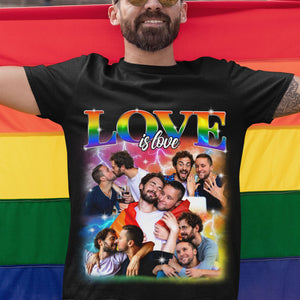 Custom Photo Gifts For LGBT Couple Shirt 05qhti200624 GRER2005 - 2D Shirts - GoDuckee