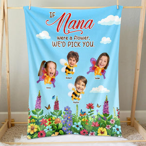 Custom Photo Gifts For Grandma Blanket 04toti301224 - Blanket - GoDuckee