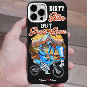 Personalized Gifts For Motocross Couple Phone Case 02xqti040724pa - Phone Case - GoDuckee