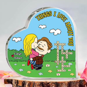 Personalized Gifts For Couple Plaque 01toti121224hg - Shaped Plaques - GoDuckee