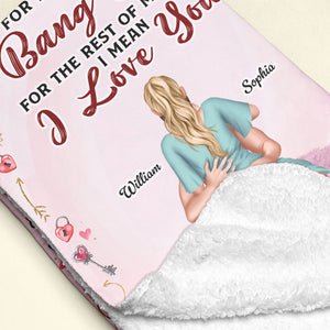 Personalized Gift For Couple Blanket I Love You - Blanket - GoDuckee