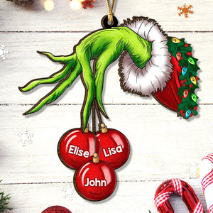 Family-Personalized Wood Ornament - Gift For Family- Christmas Gift- PW17-ORNM-WOOD-01acdt080923-ver2 - Ornament - GoDuckee