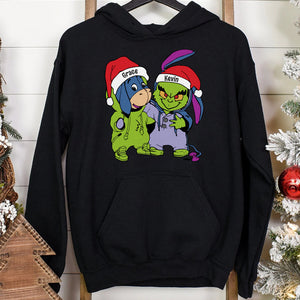 Gift For Couple, Friends, Personalized Shirt, Cartoon Christmas Costume Shirt, Christmas Gift 01ACDT041023 - Shirts - GoDuckee