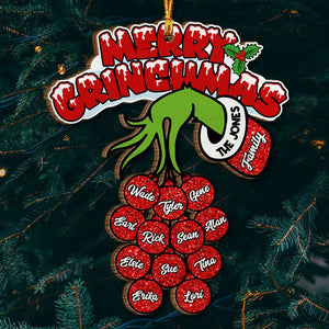 Family Christmas Gifts 02ACDT210923 Personalized Wood Ornament, Gifts For Family - Ornament - GoDuckee