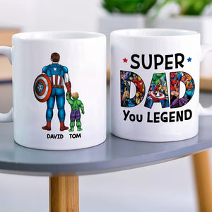 Legend Of Dad 05HUDT260423TM Personalized Mug, Gift For Dad - Coffee Mug - GoDuckee