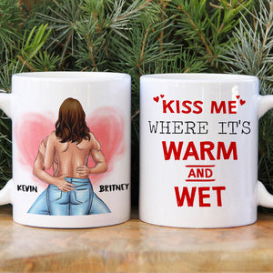It's Not That I'm Horny Naughty Personalized Couple Mug - Coffee Mug - GoDuckee