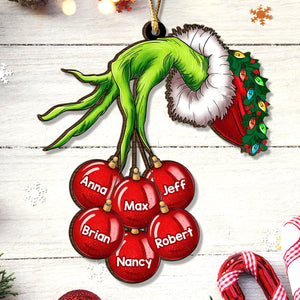 Family-Personalized Wood Ornament - Gift For Family- Christmas Gift- PW17-ORNM-WOOD-01acdt080923-ver2 - Ornament - GoDuckee