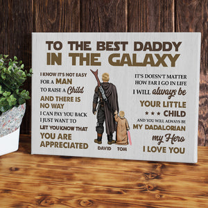 We Love You Daddy, 04NADT270423HH Personalized Canvas Poster - Poster & Canvas - GoDuckee