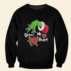 Grandkids Grow My Heart 03OHDT121023 Personalized Shirt, Christmas Gift For Grandparents - AOP Products - GoDuckee