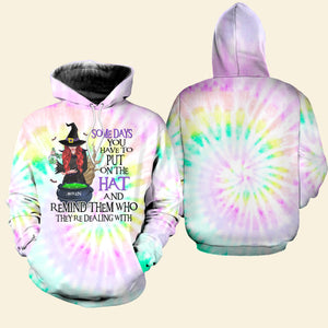 Someday You Have To Put On The Hat, Personalized 3D Shirt, Gifts For Witchy Friend - AOP Products - GoDuckee