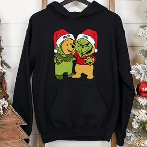Gift For Couple, Friends, Personalized Shirt, Cartoon Christmas Costume Shirt, Christmas Gift 01ACDT041023 - Shirts - GoDuckee