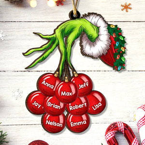 Family-Personalized Wood Ornament - Gift For Family- Christmas Gift- PW17-ORNM-WOOD-01acdt080923-ver2 - Ornament - GoDuckee