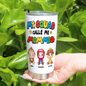 My Squad Call Me, Personalized Tumbler 05HUTI300523HA - Tumbler Cup - GoDuckee