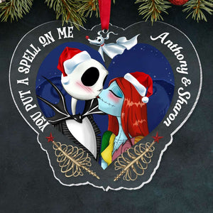 You Put A Spell On Me 02HUDT190823 Personalized Ornament, Christmas Gifts For Him - Gifts For Her - Ornament - GoDuckee