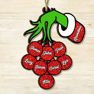 Christmas Gift For Family 041ACDT250823 Personalized Wood Ornament - Ornament - GoDuckee