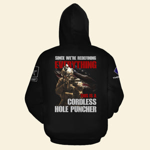 This Is A Cordless Hole Puncher, Personalized 3D AOP Shirt 04ACDT110823 - AOP Products - GoDuckee