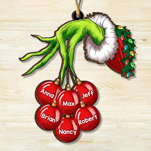 Family-Personalized Wood Ornament - Gift For Family- Christmas Gift- PW17-ORNM-WOOD-01acdt080923-ver2 - Ornament - GoDuckee