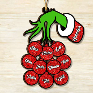 Christmas Gift For Family 041ACDT250823 Personalized Wood Ornament - Ornament - GoDuckee