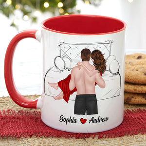 Thanks For All Your Orgasms, Personalized Coffee Couple Mug 02ACDT010323TM - Coffee Mug - GoDuckee