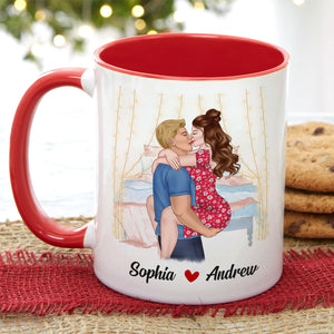 I Like You, Personalized Couple Make Love Mug 03DNDT060323TM - Coffee Mug - GoDuckee