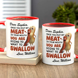 Romantic Couple, Love You Forever, Personalized Coffee Mug, Couple Gift, 04htdt310723 - Coffee Mug - GoDuckee