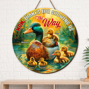 Personalized Gifts For Mom Wood Sign 01huti280325 - Wood Sign - GoDuckee