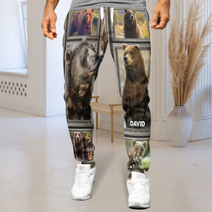 Personalized Gifts For Bear Lover Sweatpants 012qhti030125 - Shorts and Pants - GoDuckee