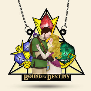 Personalized Gifts For Couple Suncatcher Ornament 03ohti110225hg - Ornament - GoDuckee