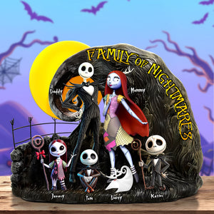 Horror Family Plaque - Personalized Gifts For Family 05ohti160425 - Shaped Plaques - GoDuckee
