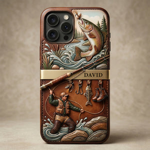 Fishing Phone Case - Personalized Gifts For Fishing Lovers 03pati030226 - Phone Case - GoDuckee