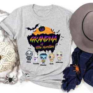 Family Of Little Monster, Personalized Shirt, Gifts For Family - Shirts - GoDuckee