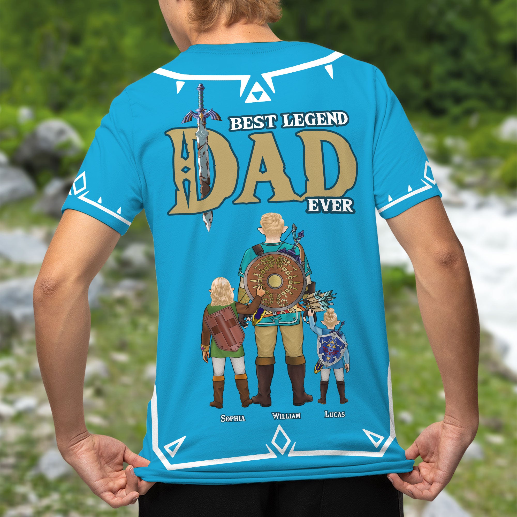 Personalized Gifts For Dad 3D Shirt 01KATI150424HG Father's Day - 3D Shirts - GoDuckee