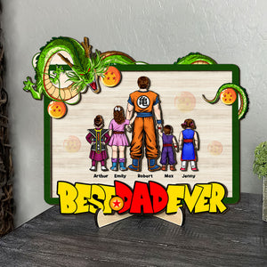 Personalized Gifts For Dad Wood Sign Happy Father's Day 032HUTI150224HH - Wood Signs - GoDuckee