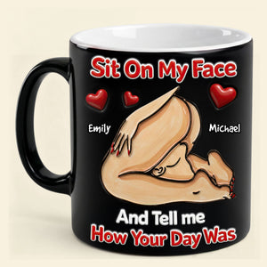 After A Long Day Magic Coffee Mug - Personalized Gifts For Naughty Couples 02HUTI210426 - Coffee Mug - GoDuckee